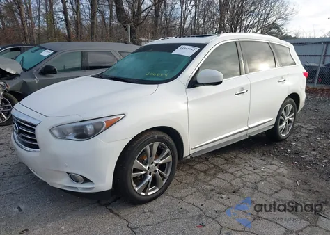 2013 Infiniti Jx35 z USA, uszkodzony, nr VIN 5N1AL0MM1DC346664